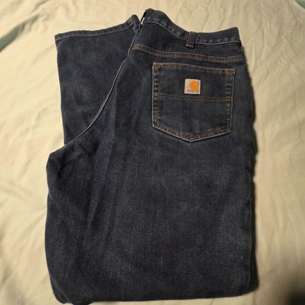 Carhartt 38 x 32 Work Stretch Jeans Mens